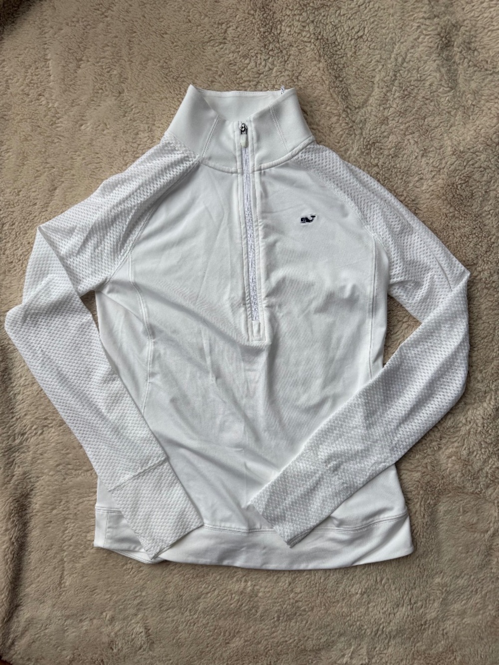 Vineyard Vines Performance Mesh Sport Half Zip Women's Size XXS NWT